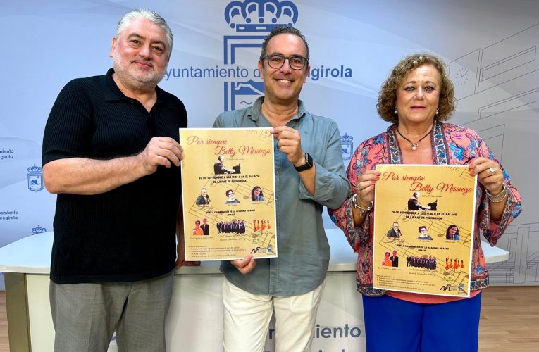 The Paz Palacio de Fuengirola hosts this Saturday the show ‘Forever Betty Missiego’ for the benefit of AFA