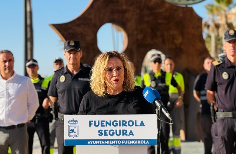 Ana Mula: “Fuengirola is a safe destination and a city with order. Who visits us knows perfectly that here the rules are to meet”