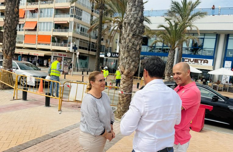 Fuengirola City Council reinforces road safety with the creation of five new high steps to reduce speed