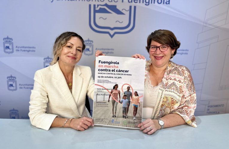 Fuengirola joins the fight against breast cancer this Sunday with a solidarity march that will start from Pedro Cuevas Square
