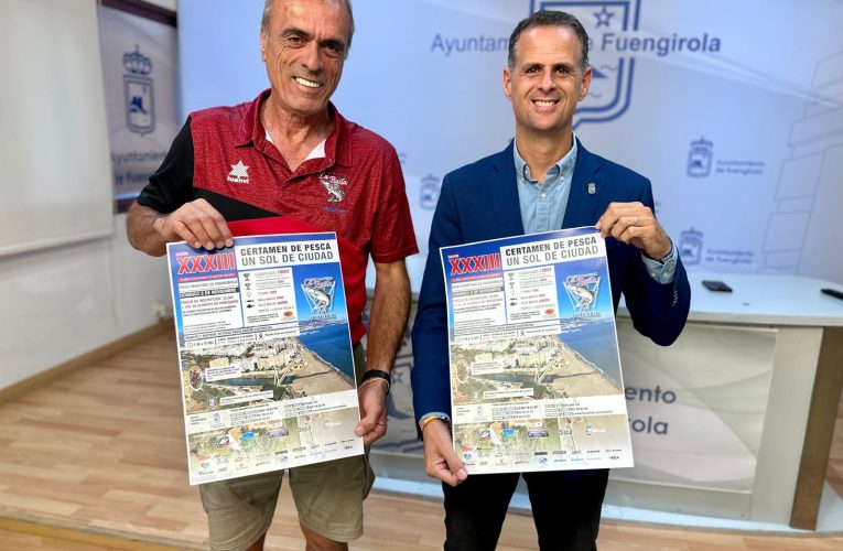 The coast of Fuengirola will host the XXXIII ‘Un sol de ciudad’ Sports Fishing Contest on Sunday, November 2