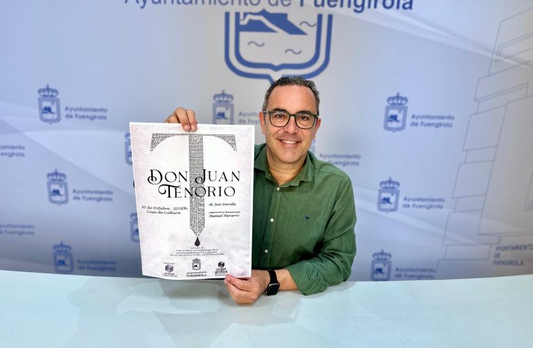 The theater returns on October 30 to the Manuel Delgado Perea House of Culture in Fuengirola with Don Juan Tenorio