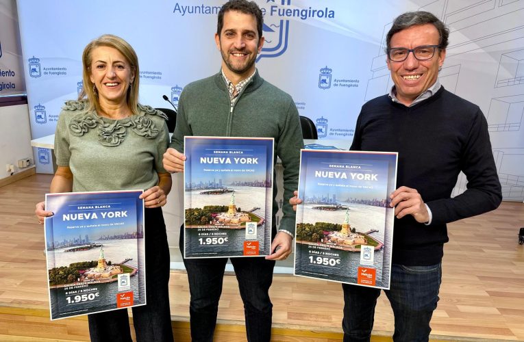 The City Council organizes a trip to New York from February 25 to March 3 for the residents of Fuengirola