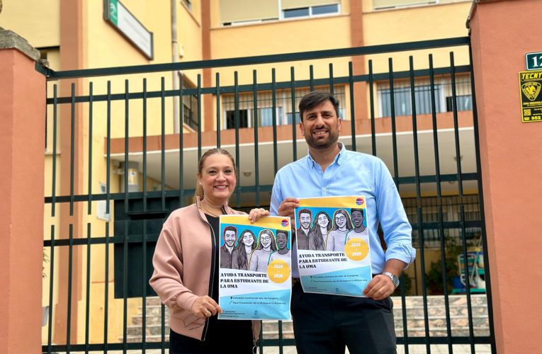 135 young people from Fuengirola receive municipal aid for university transport in the amount of 113,500 euros
