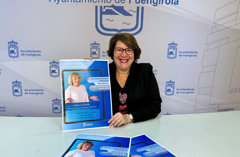The Fuengirola City Council commemorates the International Day of Entrepreneurial Women with a communication and personal branding workshop