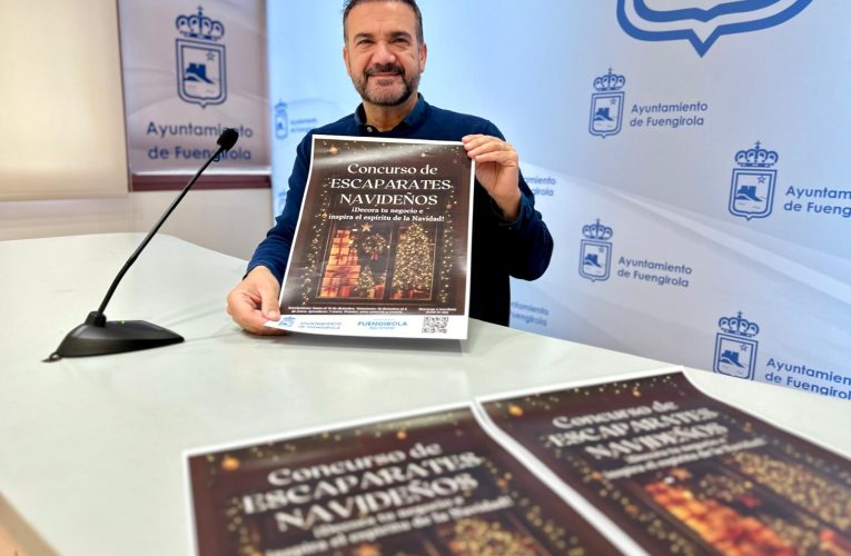 The Fuengirola City Council calls for a new edition of the Christmas Window Display Contest to encourage local business sales