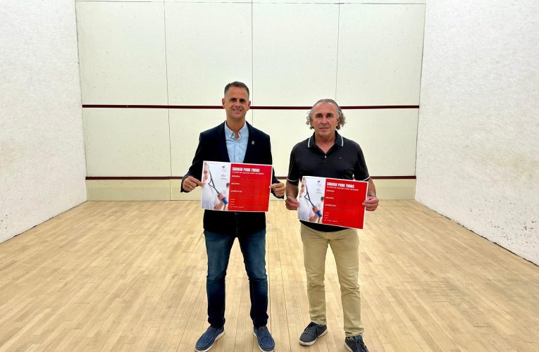 The squash courts at the Elola Complex in Fuengirola will host free squash classes for women every Thursday