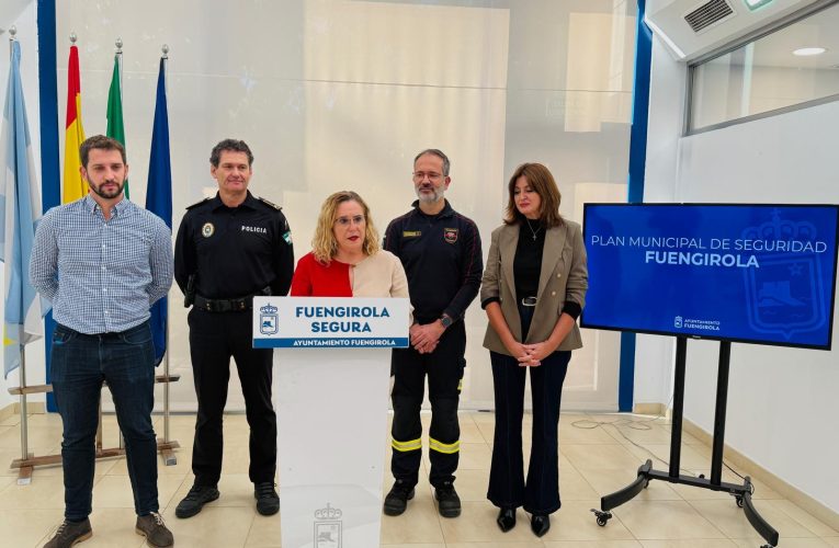 The Fuengirola City Council designs a Municipal Security Plan to reinforce order in the city
