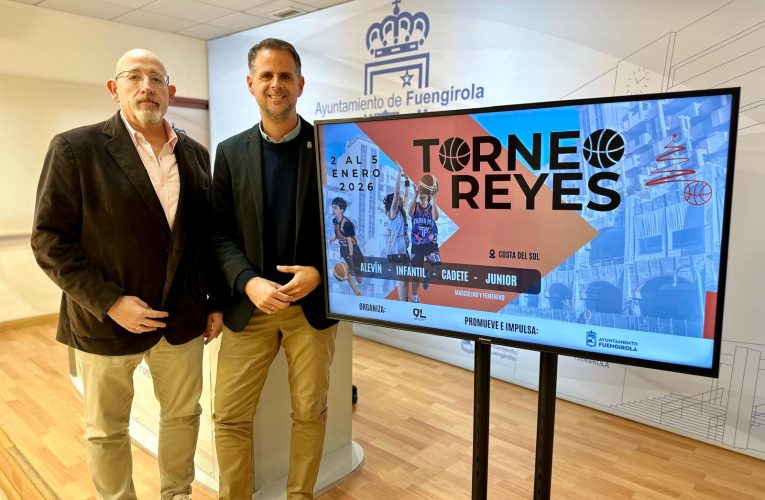 Fuengirola will once again be one of the venues for the 2026 Kings Basketball Tournament, which will bring together about 1,000 players from January 2 to 5