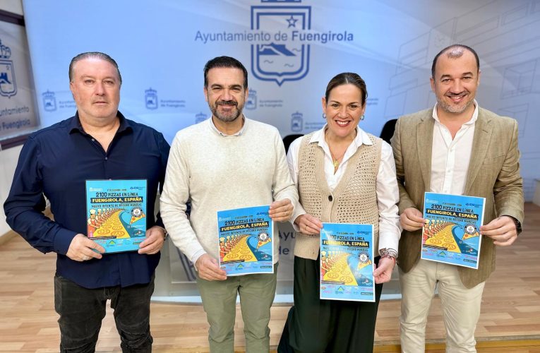 The Paseo Marítimo of Fuengirola will be the scene of the world record attempt for the most pizzas online