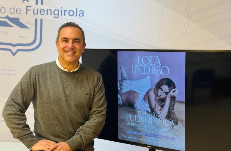 Lola Índigo will perform, for the first time, on August 14 at Marenostrum Fuengirola