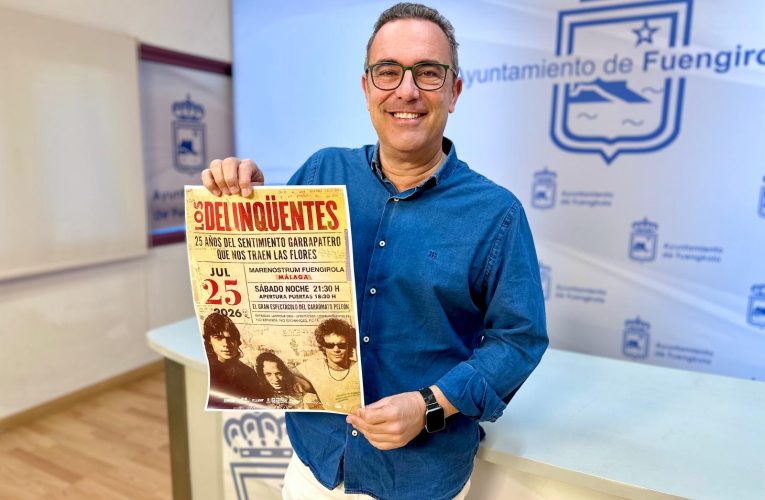 Los Delinqüentes will celebrate their 25 years of music in Marenostrum Fuengirola on July 25