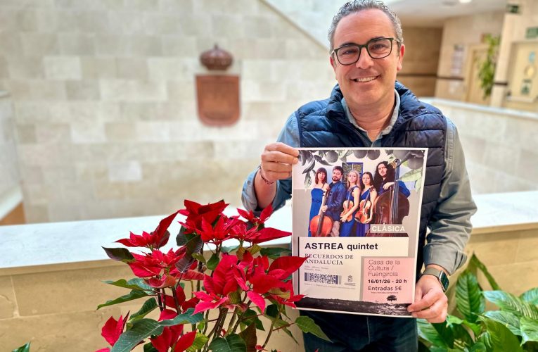 The Fuengirola House of Culture will host the Astrea Quintet concert ‘Memories of Andalusia’ on January 16