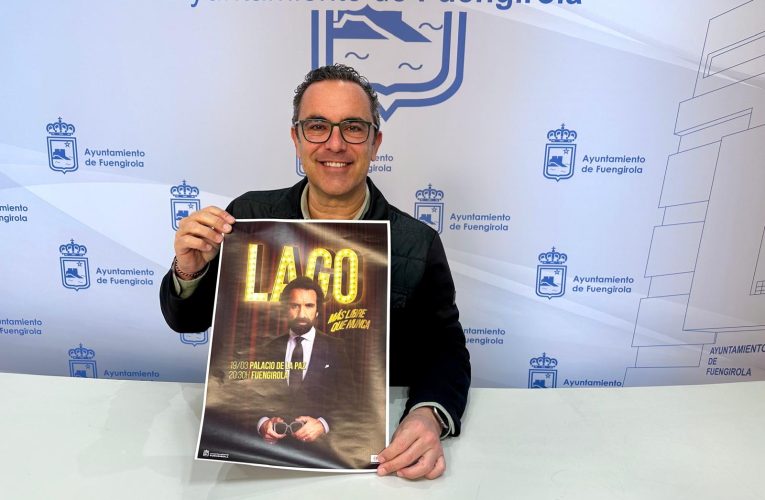 The Peace Palace of Fuengirola will host Miguel Lago’s new show ‘More free than ever’ on March 19