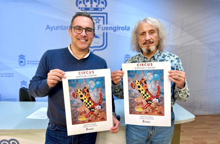 José María Córdoba presents his ‘Circus’ project at the City Museum, an exhibition that commemorates his 50 years of artistic career