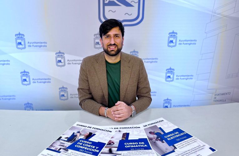 Last days to register for three free courses of the Training Plan for unemployed people in Fuengirola