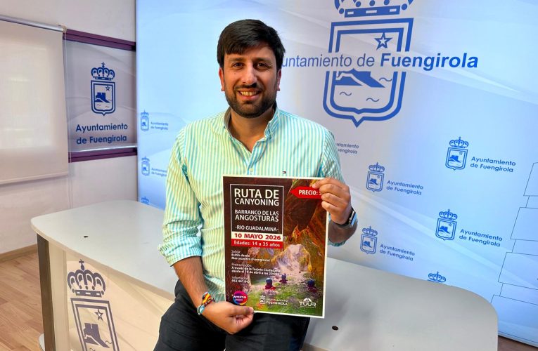 The Fuengirola Youth Department organizes a Canyoning Route for young people from the city
