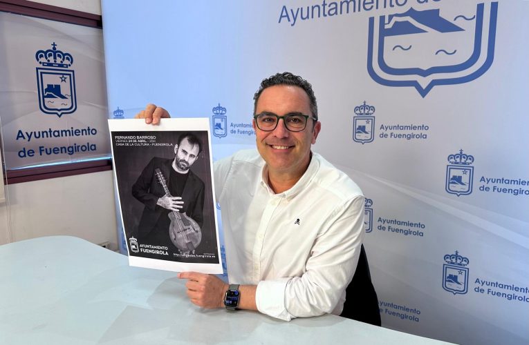 The Fuengirola House of Culture will host a Galician mandolin concert by Fernando Barroso on April 24