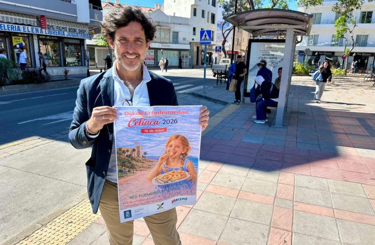 The Fuengirola City Council participates in a campaign to visualize celiac disease on the occasion of the International Day of this disease