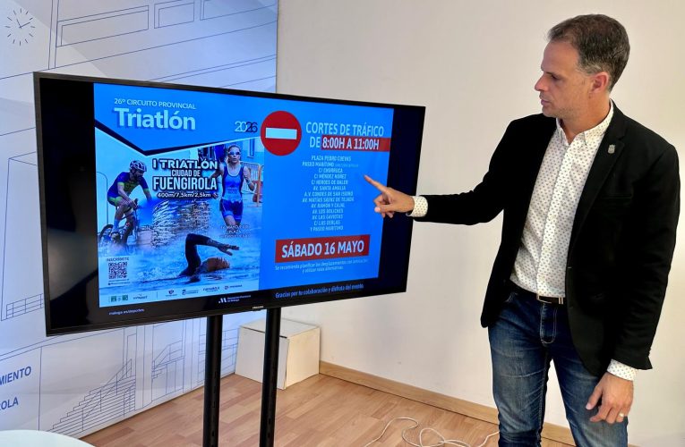 The City Council recommends planning trips on the morning of Saturday the 16th on the occasion of the I Triathlon ‘Ciudad de Fuengirola’