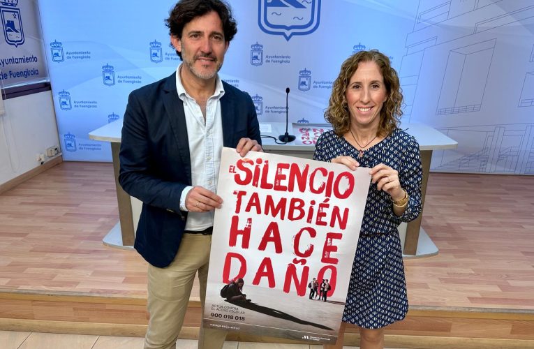 The Fuengirola City Council collaborates in the dissemination of the Provincial Council’s campaign against bullying ‘Silence also hurts’
