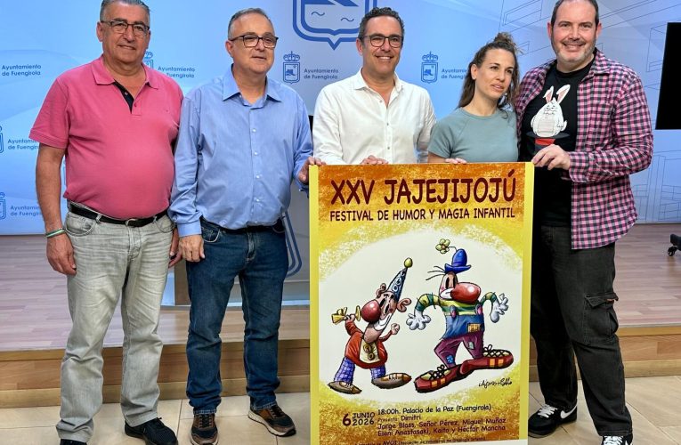 The Peace Palace of Fuengirola will host the XXV Festival of Children’s Humor and Magic ‘Jajejijojú’ on June 6 to benefit AVOI