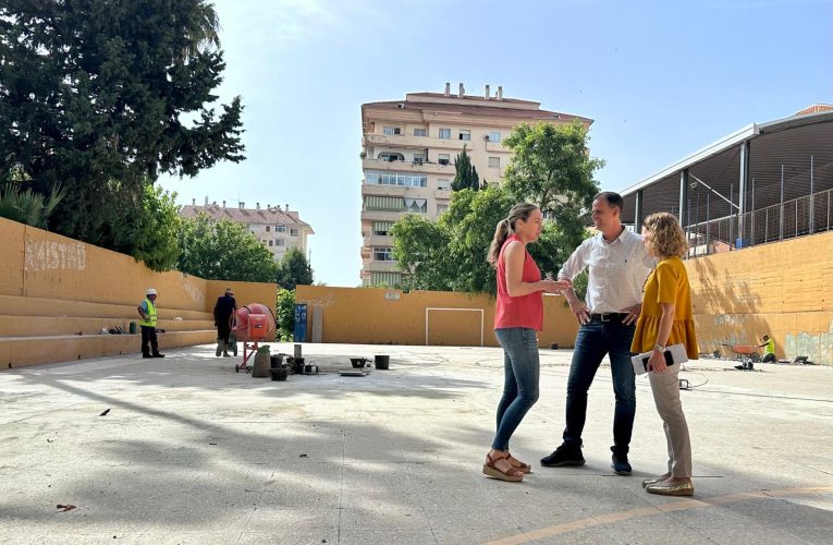 The Fuengirola City Council opens a roller hockey rink at the El Tejar school