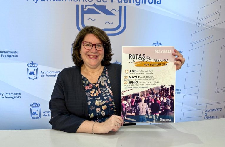 Fuengirola City Council continues to promote outdoor activity among older people with a new hiking route