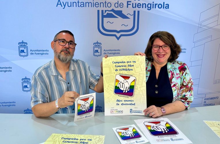 The Fuengirola City Council promotes the ‘LGTBIphobia Free Trade’ campaign to promote safe and inclusive spaces