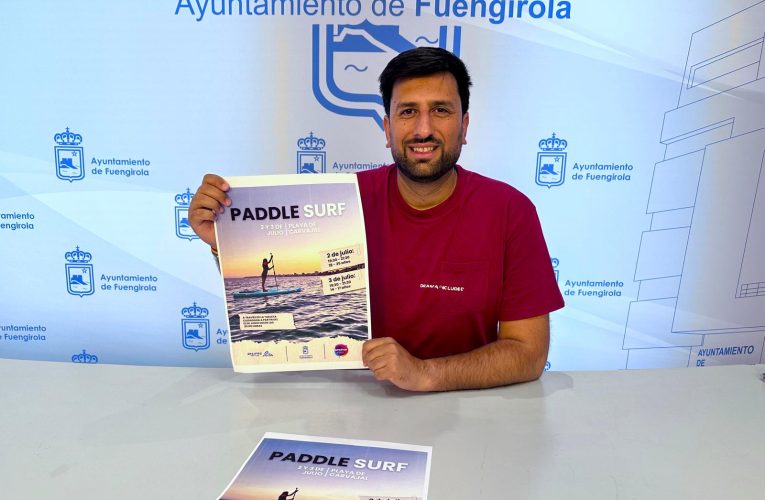 The Fuengirola Youth Area organizes a new free paddle surf workshop on July 2 and 3