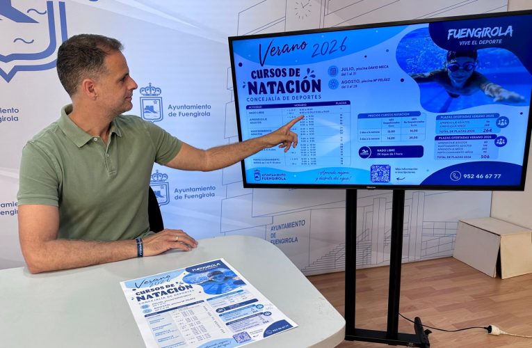 The Fuengirola City Council doubles the number of places on swimming courses for children and adults this summer