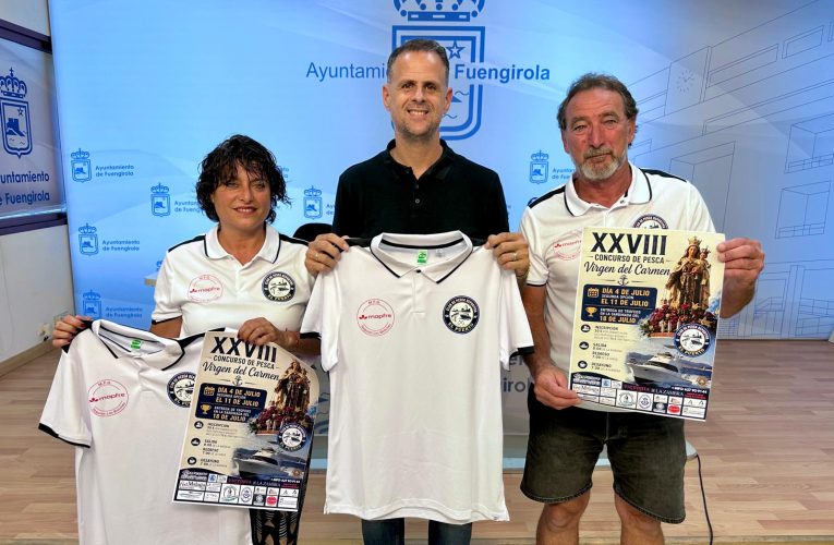The Fuengirola coast will host the XXVIII Virgen del Carmen Fishing Contest on Saturday, July 11